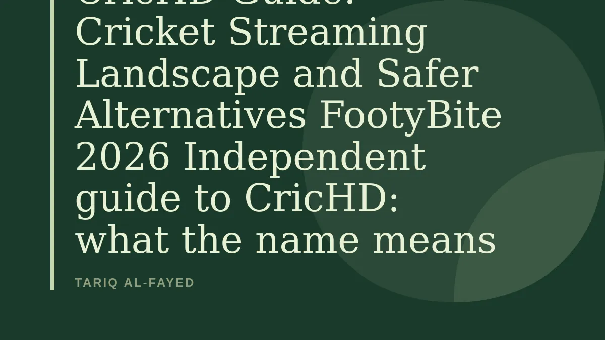 CricHD ─ Cricket, IPL & Live Matches